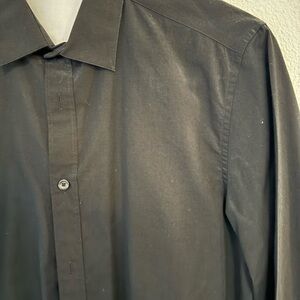 Men's Black Dress Shirt